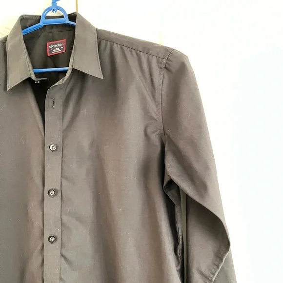 Untuckit black men’s Button Down Shirt size L - Picture 2 of 6